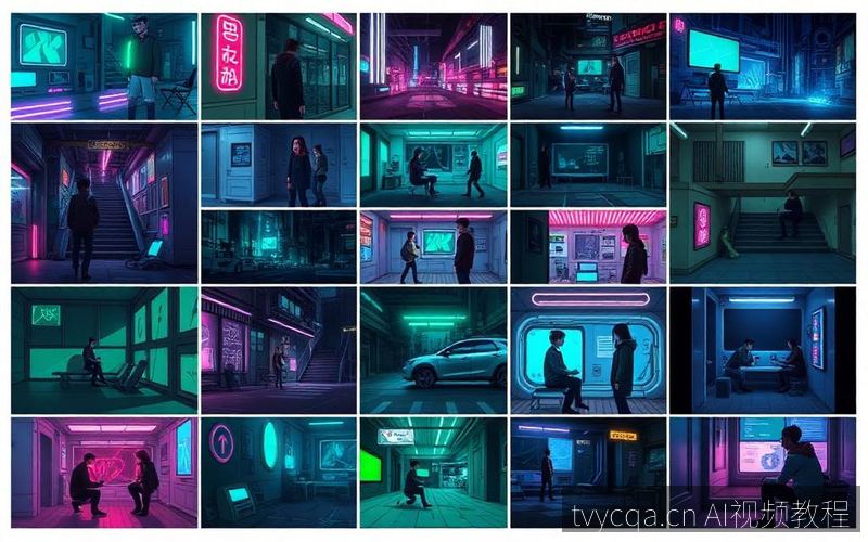 绿帽17.c社视频 AI视频教程｜十分钟掌握分镜脚本与关键帧节奏 视频教程封面